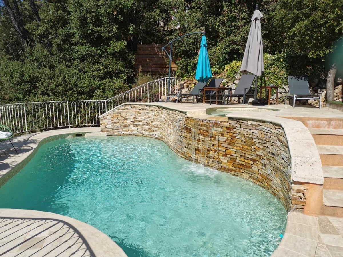 Appart "Pins & Parasol", Piscine Chauffee Et Bain A Remous Taradeau Kültér fotó